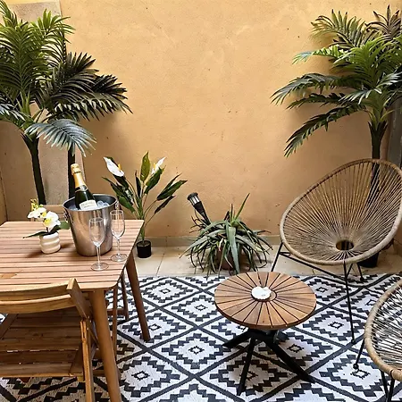 公寓 Escale Singuliere - Balneo, Patio Et Confort 4 Etoiles 塞特港